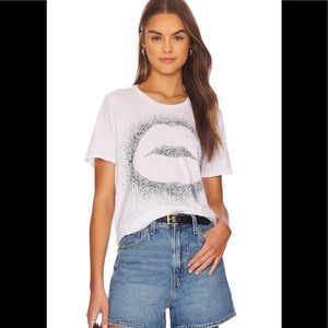 Lauren Moshi Spray Lips Graphic Tee